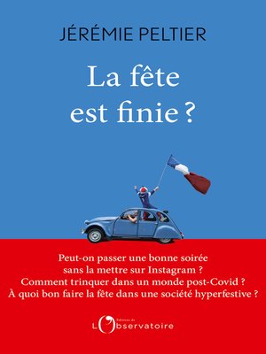 cover image of La fête est finie ?